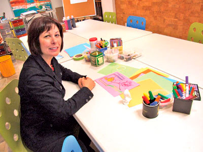 photo of Esther Zeller, art therapist